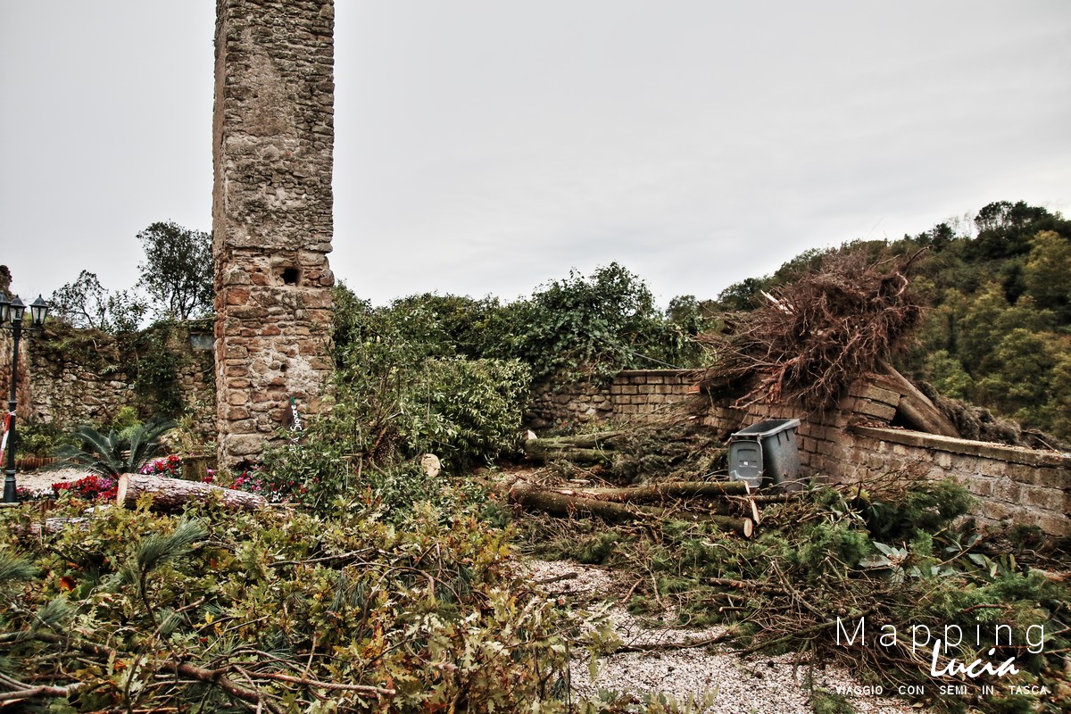 Santuario Dopo il Tornado PhotoCredit Emanuela Gizzi Mapping Lucia