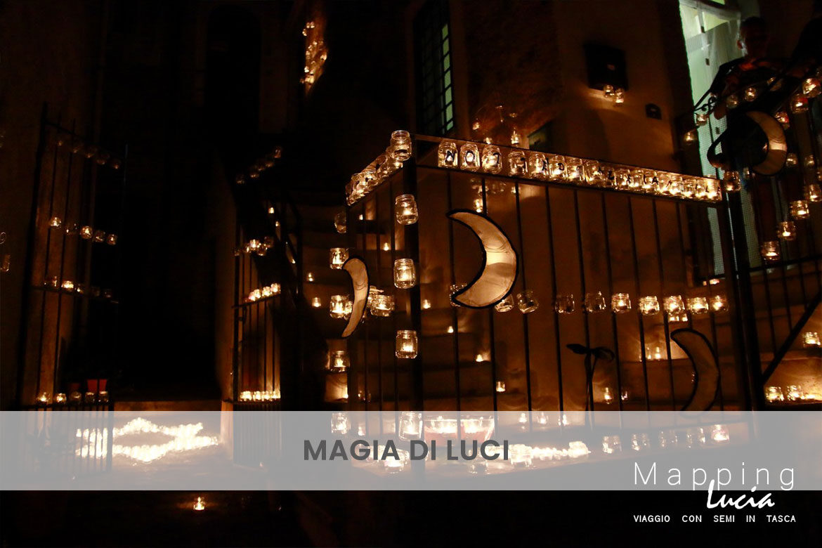 Magia di luci PhotoCredit Emanuela Gizzi Mapping Lucia