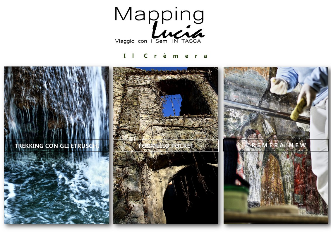 La pagina Il Crèmera PhotoCredit Emanuela Gizzi Mapping Lucia