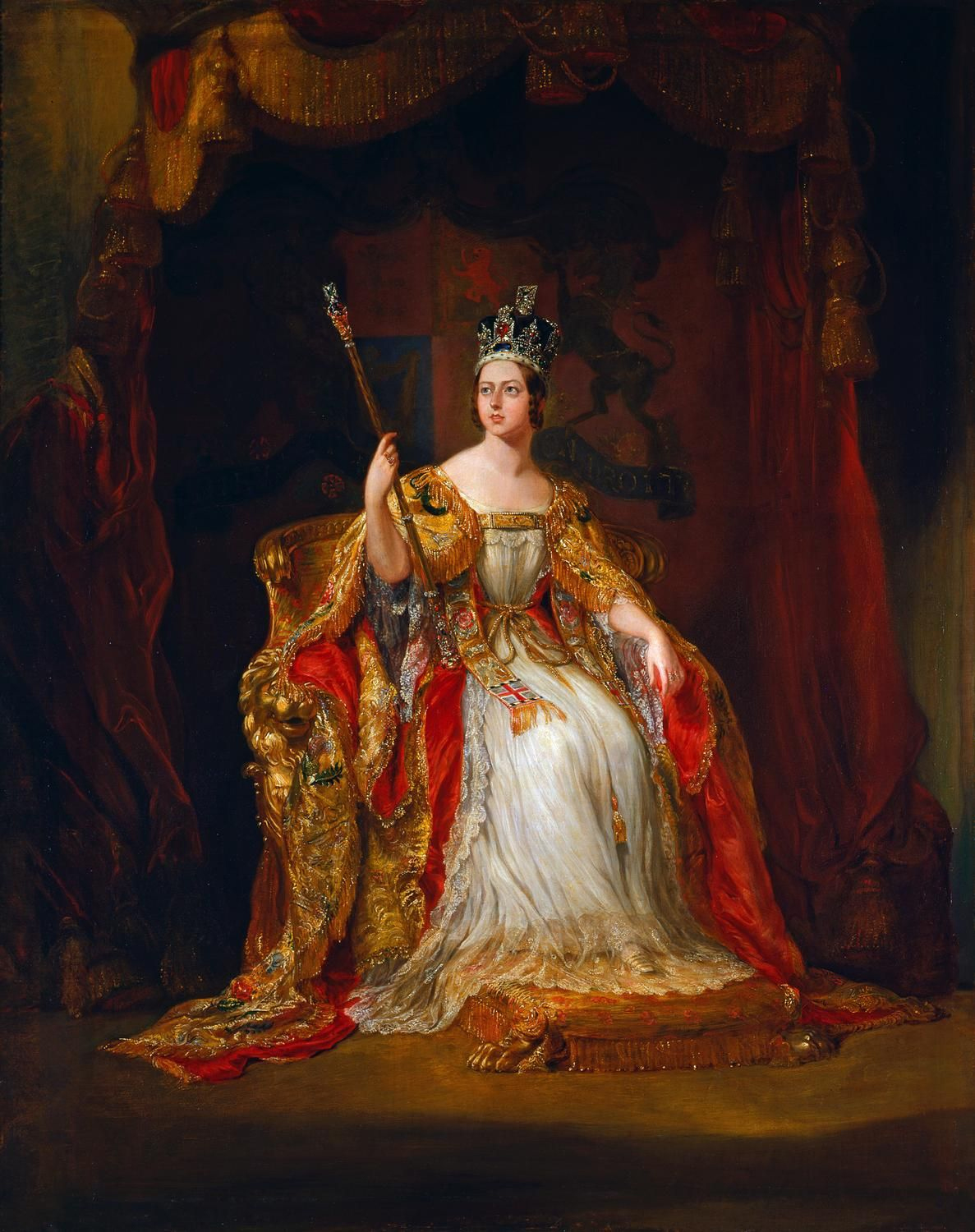 La Regina Victoria Ritratto di George Hayter - commos-wikipedia.org