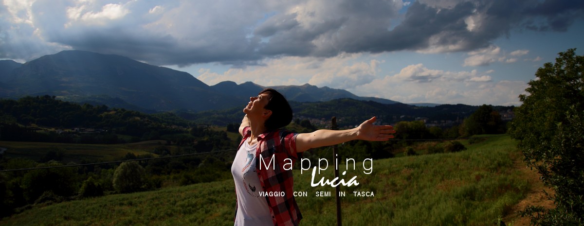 Emanuela Gizzi in Amandola Mapping Lucia