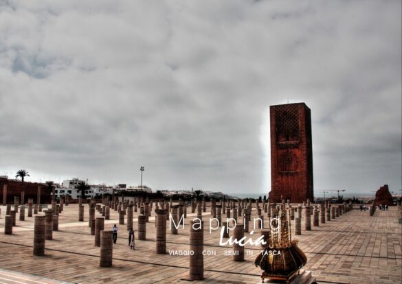 Colonnato del Mausoleo di Mohammed V Rabat pht Emanuela Gizzi Mapping Lucia