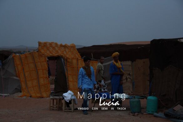 Si fa sera nella tenda berbera Pht Emanuela Gizzi Mapping Lucia