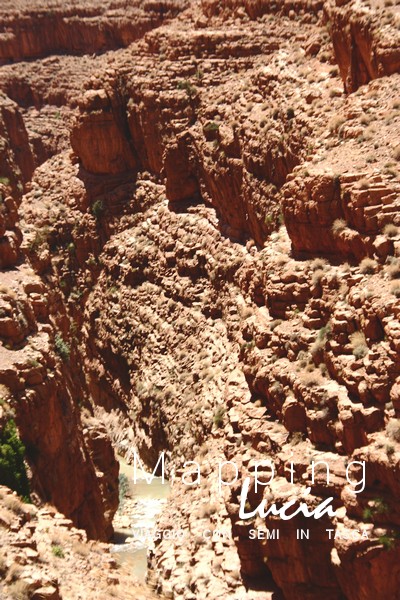 Dettaglio roccioso Gole del Todra Pht Emanuela Gizzi Mapping Lucia