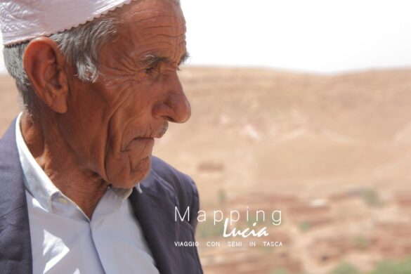 Profilo di un uomo marocchino Ait Ben Haddou Pht Emanuela Gizzi Mapping Lucia