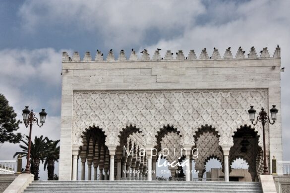 Ingresso Mausoleo di Mohammed V Rabat pht Emanuela Gizzi Mapping Lucia