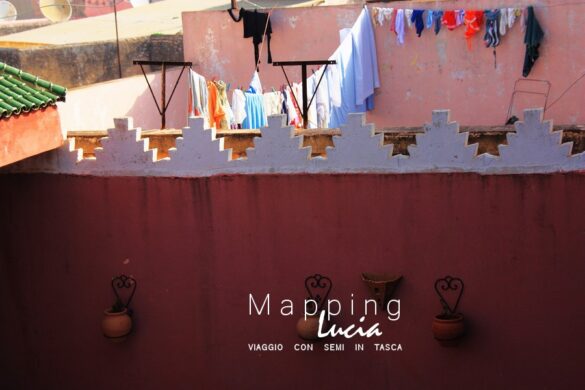 Scorci di Meknès dalla terrazza del Ryad Pht Emanuela Gizzi Mapping Lucia