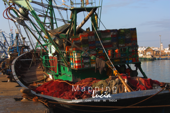 Agadir, barca al porto colorata Pht Emanuela Gizzi Mapping Lucia