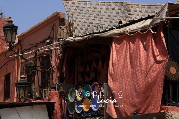 Un'abitazione affacciata sulla piazza Jamaa el Fna a Marrakech Pht Emanuela Gizzi Mapping Lucia