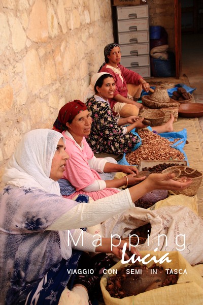 Donne del Marocco di Emanuela Gizzi Mapping Lucia 13