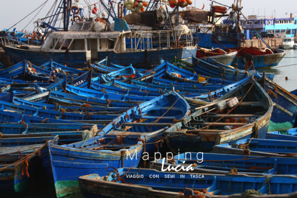 Agadir barche blu Pht Emanuela Gizzi Mapping Lucia