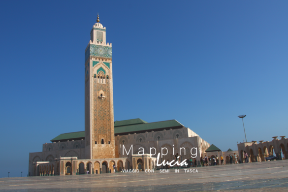 Sul piazzale della Moschea di Hassan II a Casablanca Pht Emanuela Gizzi Mapping Lucia