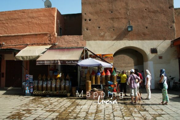 Marrakech Tombe dei Saaditi Muro esterno Pht Emanuela Gizzi Mapping Lucia (1)