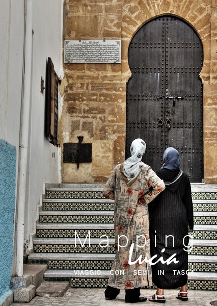 Donne del Marocco di Emanuela Gizzi Mapping Lucia