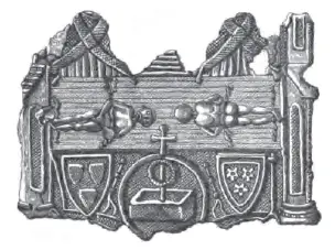 medaglione-votivo-raffigurante-la-sacra-sindone-e-lo-stemma-della-famiglia-di-goffredo-di-charny